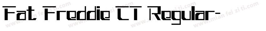Fat Freddie CT Regular字体转换
